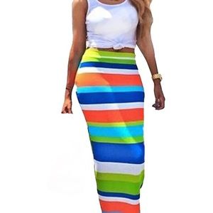 Crop Top and Skirt 2 Pc Matching set Outfit